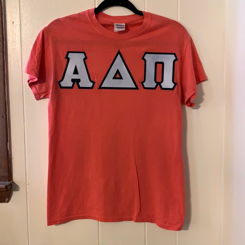 Alpha Delta Pi stitched letter shirt